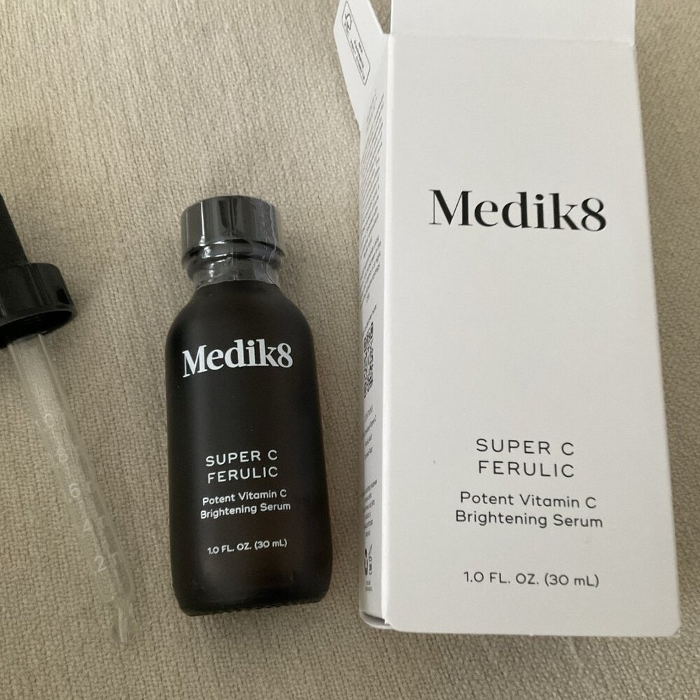 Medik8 Super C Ferulic Vitamin C Brightening Serum 1 Oz 30 mL Full Size NIB
